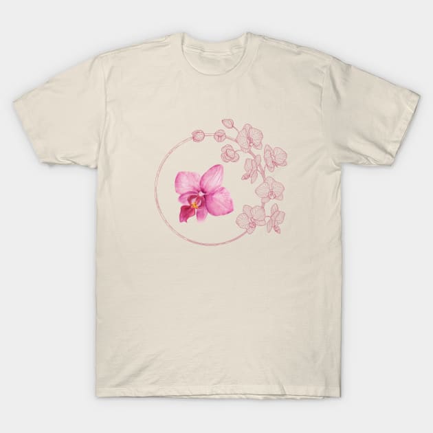 orchid T-Shirt by InspirationalDesign